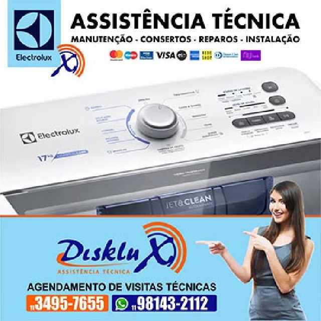 Electrolux assistência para lava e seca