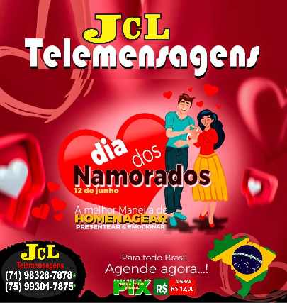 Foto 1 - Telemensagens p /  o dia dos namorados