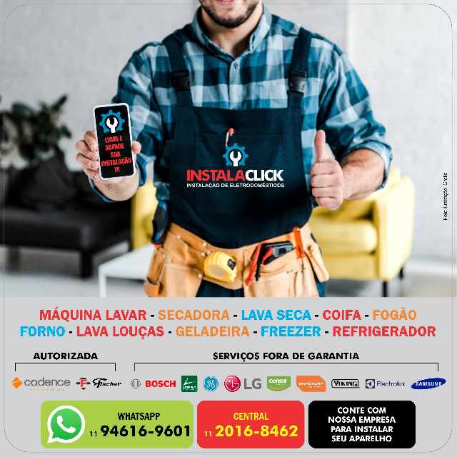 Foto 1 - Instalao e reparo de mquina de lavar roupas